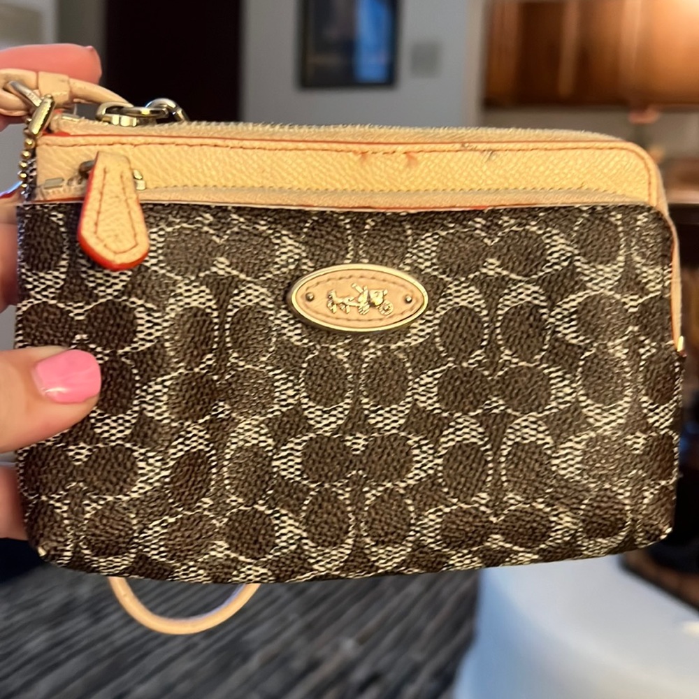 Coach wristlet